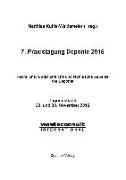 7. Praxistagung Deponie 2016. Rechtliche, wirtschaftliche und technische Aspekte der Deponie