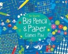 Big Pencil and Paper Games Pad