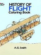 History of Flight Coloring Book