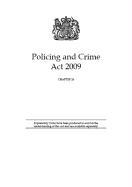 Policing and Crime ACT 2009: Elizabeth II - Chapter 29