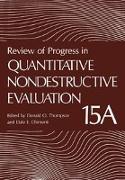 Review of Progress in Quantitative Nondestructive Evaluation