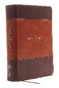 The King James Study Bible, Imitation Leather, Brown, Full-Color Edition