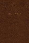 KJV, Know The Word Study Bible, Leathersoft, Brown, Thumb Indexed, Red Letter Edition