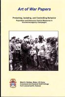 Protecting, Isolating, and Controlling Behavior: Population and Resource Control Measures in Counterinsurgency Campaigns