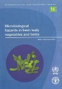 Microbiological Hazards in Fresh Leafy Vegetables and Herbs: Meeting Report