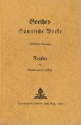 Registerband zu Goethes sämtlichen Werken