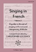 Singing in French, Volume 2 - Lower Voices