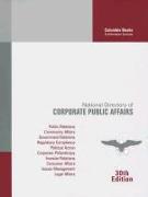 National Directory of Corporate Public Affairs: 2012