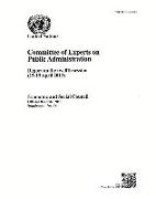 Committee of Experts on Public Administration