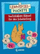 Lernspiel-Pockets - Buchstaben-Rätsel für den Schulanfang