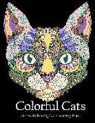 Adult Coloring Book Colorful Cats: Stress Relieving Cat Coloring Books to Help You Relax and Unwind