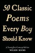 50 Classic Poems Every Boy Should Know