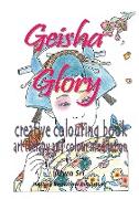 Geisha Glory - creative colouring book