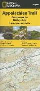 Appalachian Trail: Damascus to Bailey Gap Map [Virginia]
