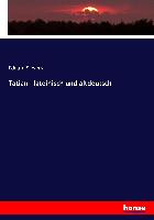 Tatian - lateinisch und altdeutsch