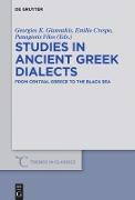 Studies in Ancient Greek Dialects