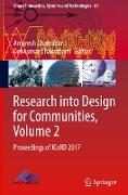 Research into Design for Communities, Volume 2