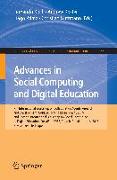 Advances in Social Computing and Digital Education