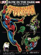 Ultimate Sticker Book: Glow in the Dark: Spider-Man