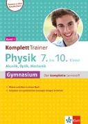 Klett KomplettTrainer Gymnasium Physik 7.-10. Klasse. Band 1: Akustik, Optik, Mechanik