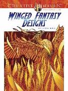 Creative Haven Winged Fantasy Designs Coloring Book