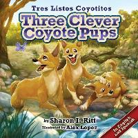 3 CLEVER COYOTE PUPS (TRES LIS