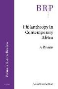 Philanthropy in Contemporary Africa: A Review