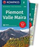 KOMPASS Wanderführer Piemont, Valle Maira, 35 Touren