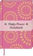 Happy Flowers Notizbuch klein - pink