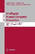 Intelligent Human Computer Interaction