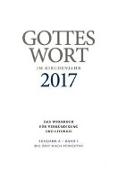 Gottes Wort im Kirchenjahr 2017. Lesejahr A - Band 3