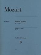 Mozart, Wolfgang Amadeus - Rondo a-moll KV 511