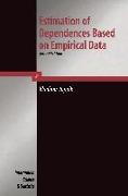 Estimation of Dependences Based on Empirical Data