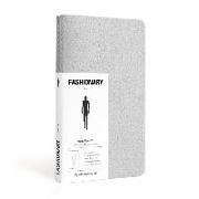 Fashionary Mini Felt Grey Mens Sketchbook A6 (Set of 3)