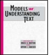 Models of Understanding Text