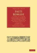 Fasti Romani 2 Volume Paperback Set