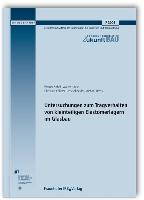 Untersuchungen zum Tragverhalten von kleinteiligen Elastomerlagern im Glasbau. Abschlussbericht