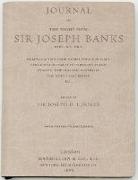 JOURNAL OF SIR JOSEPH BANKS