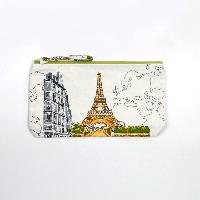 Tasche, siebgedruckt- Design Paris