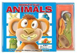 Magnetic Silly Animals [With 36 Magnetic Pieces]