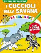 I cuccioli della savana da colorare