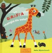 La giraffa mangia da sola?