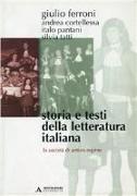 Storia e testi della letteratura italiana