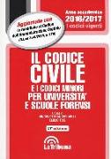 Il codice civile e i codici minori per università e scuole forensi