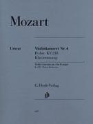 Mozart, Wolfgang Amadeus - Violinkonzert Nr. 4 D-dur KV 218