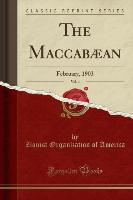 The Maccabæan, Vol. 4
