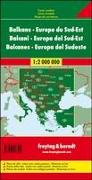Balkan - Südosteuropa, Autokarte 1:2.Mio
