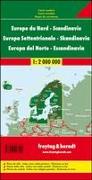 Nordeuropa - Skandinavien, Straßenkarte 1:2 Mio