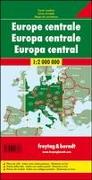 Zentraleuropa, Straßenkarte 1:2 Mio., freytag & berndt