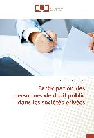 Participation des personnes de droit public dans les sociétés privées